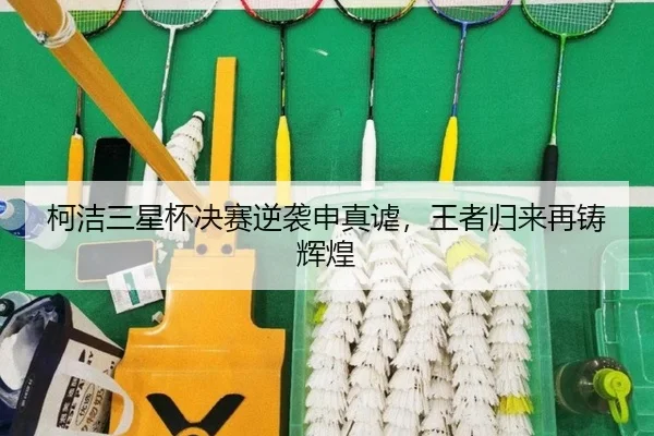 柯洁三星杯决赛逆袭申真谑，王者归来再铸辉煌
